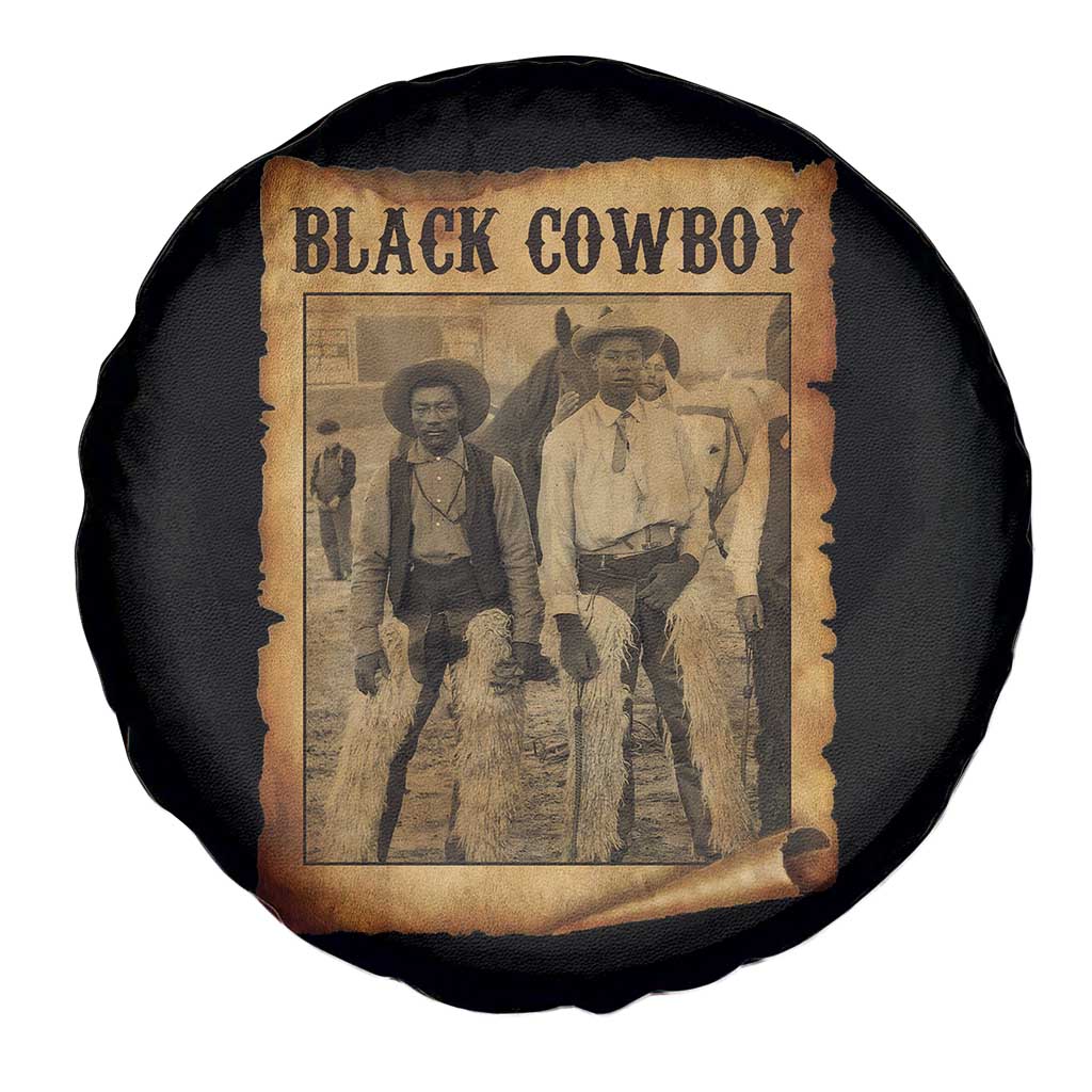 Black Cowboys Spare Tire Cover Vintage African American Western Black History - Wonder Print Shop
