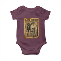 Black Cowboys Baby Onesie Vintage African American Western Black History - Wonder Print Shop