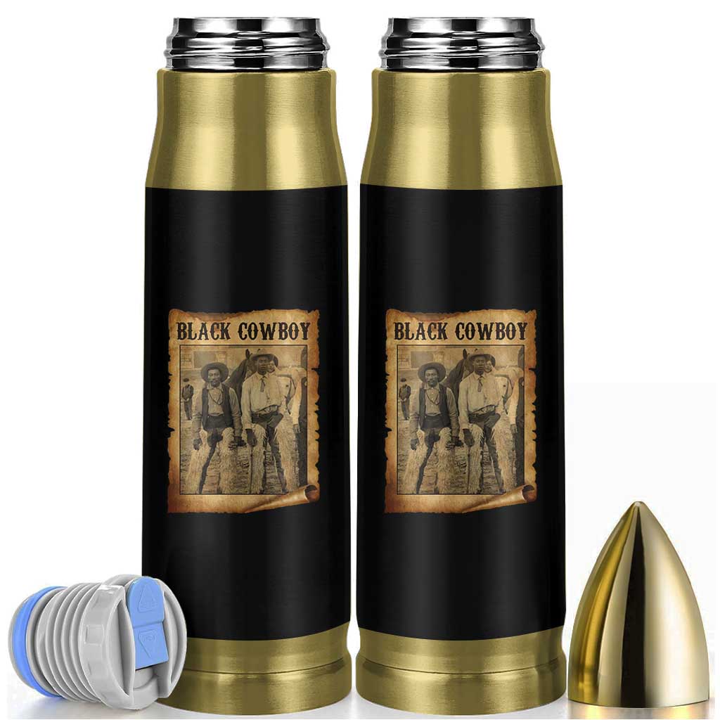 Black Cowboys Bullet Tumbler Vintage African American Western Black History - Wonder Print Shop