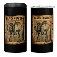 Black Cowboys 4 in 1 Can Cooler Tumbler Vintage African American Western Black History - Wonder Print Shop