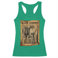 Black Cowboys Racerback Tank Top Vintage African American Western Black History - Wonder Print Shop