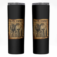 Black Cowboys Skinny Tumbler Vintage African American Western Black History - Wonder Print Shop