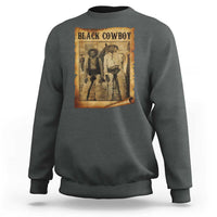 Black Cowboys Sweatshirt Vintage African American Western Black History - Wonder Print Shop
