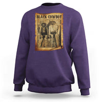 Black Cowboys Sweatshirt Vintage African American Western Black History - Wonder Print Shop