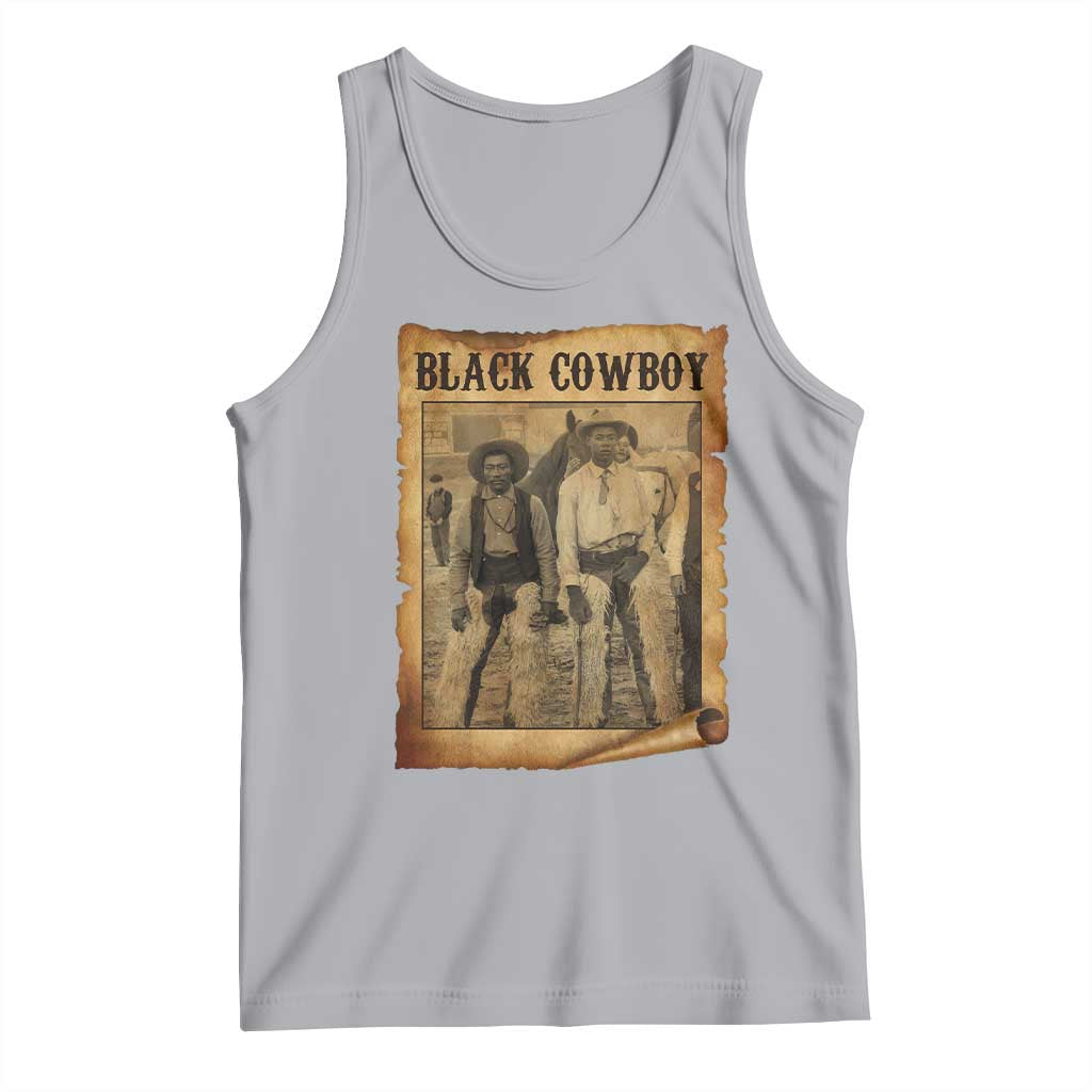Black Cowboys Tank Top Vintage African American Western Black History - Wonder Print Shop
