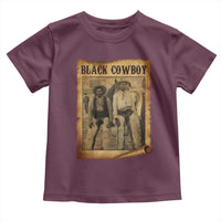 Black Cowboys Toddler T Shirt Vintage African American Western Black History - Wonder Print Shop