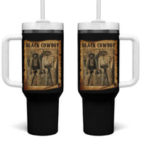 Black Cowboys Tumbler With Handle Vintage African American Western Black History - Wonder Print Shop