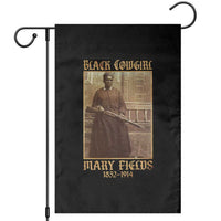 Mary Fields Black Cowgirl Garden Flag Vintage African American Western Black History - Wonder Print Shop