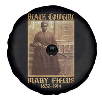 Mary Fields Black Cowgirl Spare Tire Cover Vintage African American Western Black History - Wonder Print Shop