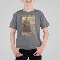 Mary Fields Black Cowgirl T Shirt For Kid Vintage African American Western Black History - Wonder Print Shop
