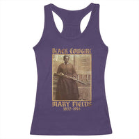 Mary Fields Black Cowgirl Racerback Tank Top Vintage African American Western Black History - Wonder Print Shop