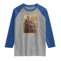 Mary Fields Black Cowgirl Raglan Shirt Vintage African American Western Black History - Wonder Print Shop