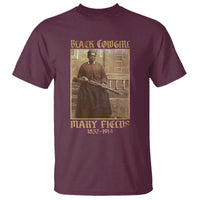 Mary Fields Black Cowgirl T Shirt Vintage African American Western Black History - Wonder Print Shop