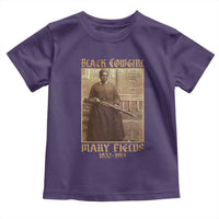 Mary Fields Black Cowgirl Toddler T Shirt Vintage African American Western Black History - Wonder Print Shop