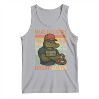 Retro Alligator Alcatraz Tank Top Funny Florida Everglades Dark Humor