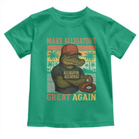 Retro Alligator Alcatraz Toddler T Shirt Funny Florida Everglades Dark Humor