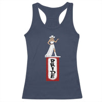 Bride Cowgirl Racerback Tank Top Western Rodeo Bachelorette Party Wedding - Wonder Print Shop