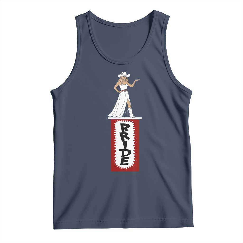 Bride Cowgirl Tank Top Western Rodeo Bachelorette Party Wedding - Wonder Print Shop