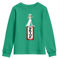 Bride Cowgirl Youth Sweatshirt Western Rodeo Bachelorette Party Wedding - Wonder Print Shop