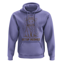 Cowgirl Bride Cat Hoodie Vintage Cow Cat Rodeo Bachelorette