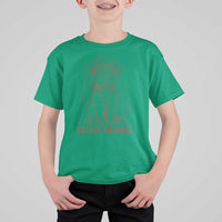 Cowgirl Bride Cat T Shirt For Kid Vintage Cow Cat Rodeo Bachelorette