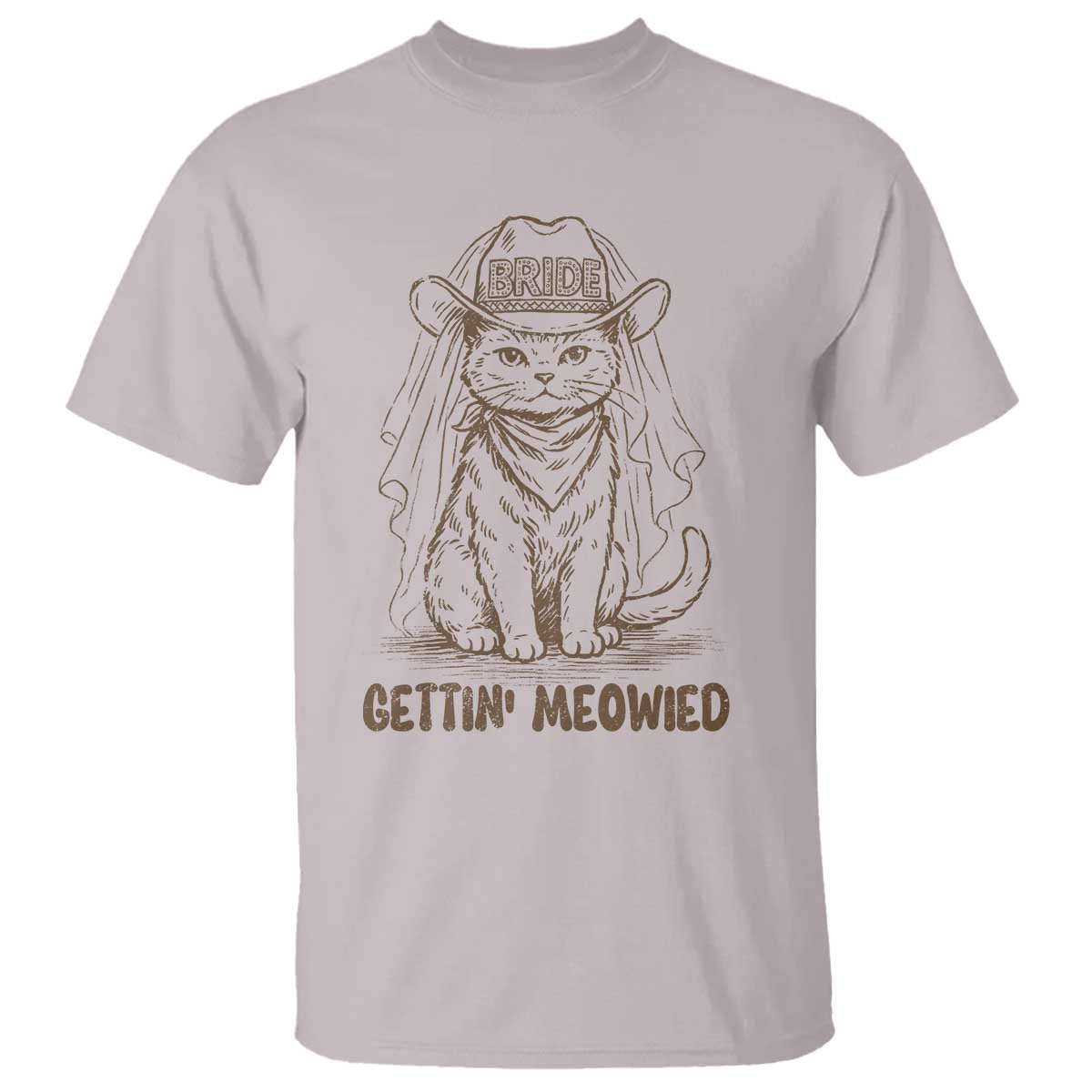 Cowgirl Bride Cat T Shirt Vintage Cow Cat Rodeo Bachelorette