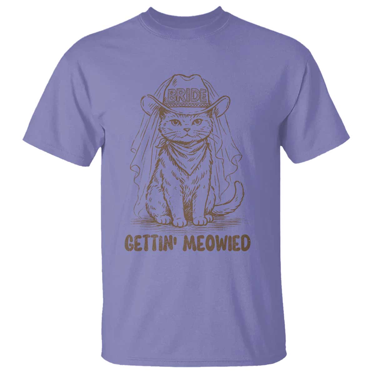 Cowgirl Bride Cat T Shirt Vintage Cow Cat Rodeo Bachelorette