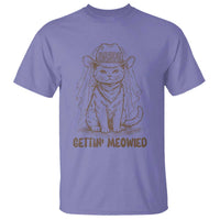 Cowgirl Bride Cat T Shirt Vintage Cow Cat Rodeo Bachelorette