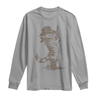 Vintage Cowboy Cat Long Sleeve Shirt Retro 90s Western Country Rodeo Kitten Cowgirl - Wonder Print Shop