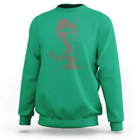 Vintage Cowboy Cat Sweatshirt Retro 90s Western Country Rodeo Kitten Cowgirl - Wonder Print Shop