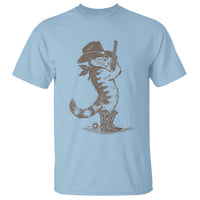 Vintage Cowboy Cat T Shirt Retro 90s Western Country Rodeo Kitten Cowgirl - Wonder Print Shop
