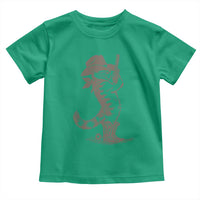 Vintage Cowboy Cat Toddler T Shirt Retro 90s Western Country Rodeo Kitten Cowgirl - Wonder Print Shop