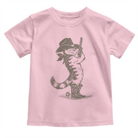 Vintage Cowboy Cat Toddler T Shirt Retro 90s Western Country Rodeo Kitten Cowgirl - Wonder Print Shop