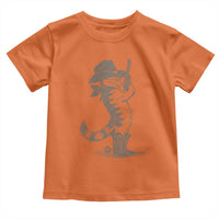 Vintage Cowboy Cat Toddler T Shirt Retro 90s Western Country Rodeo Kitten Cowgirl - Wonder Print Shop