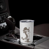 Vintage Cowboy Cat Tumbler Cup Retro 90s Western Country Rodeo Kitten Cowgirl - Wonder Print Shop