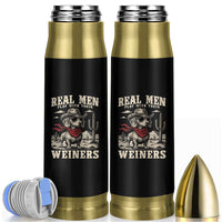 Funny Dachshund Cowboy Bullet Tumbler Real Men Play With Their Weiners - Wonder Print Shop