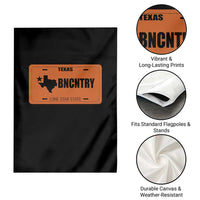 Texas Garden Flag Lone Star State Western Cowboy BNCNTRY Country - Wonder Print Shop