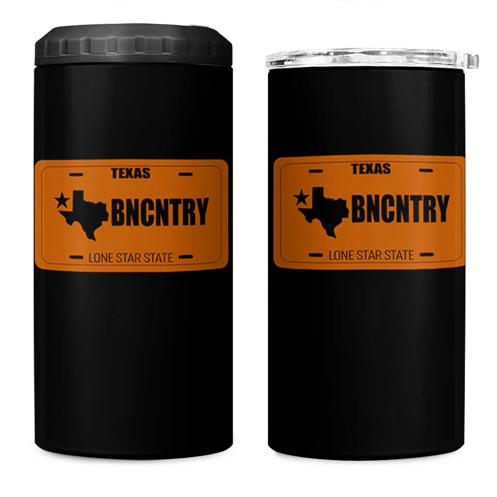 Texas 4 in 1 Can Cooler Tumbler Lone Star State Western Cowboy BNCNTRY Country - Wonder Print Shop