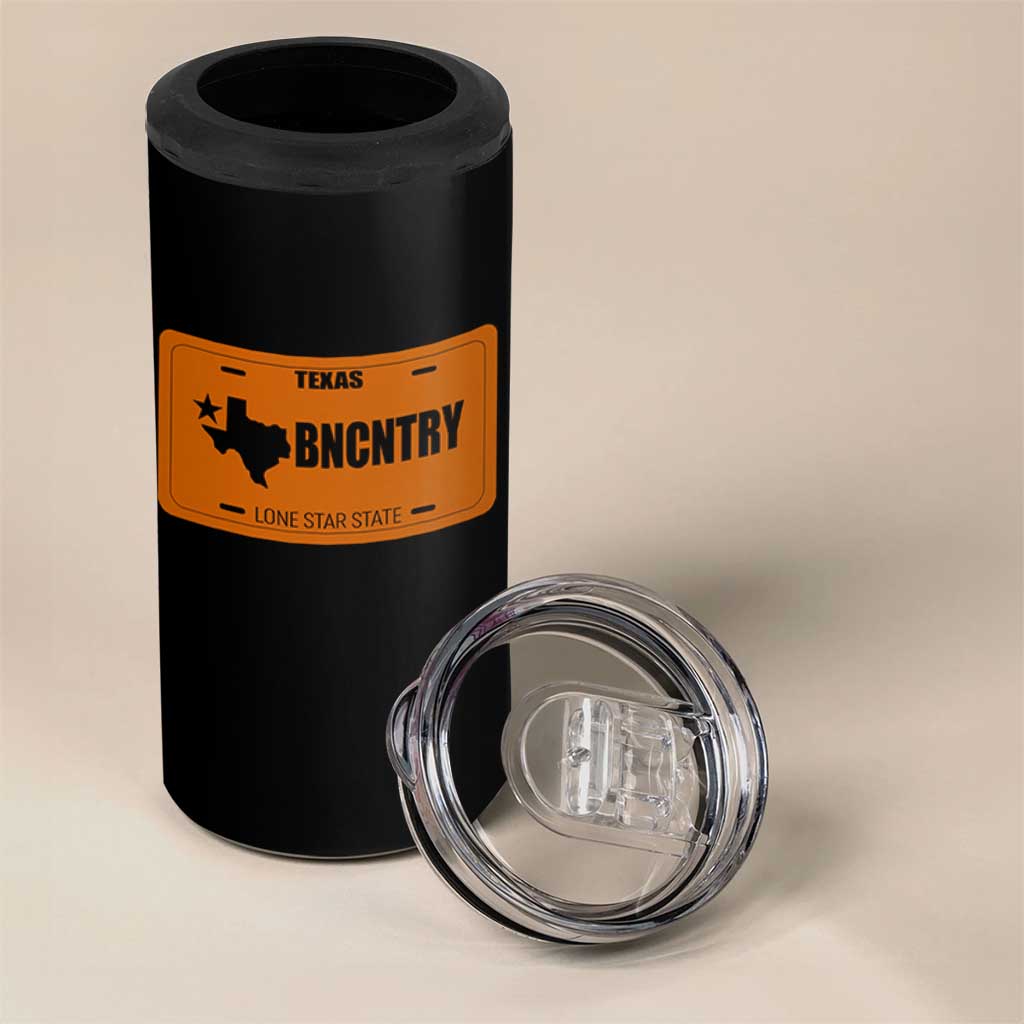Texas 4 in 1 Can Cooler Tumbler Lone Star State Western Cowboy BNCNTRY Country - Wonder Print Shop