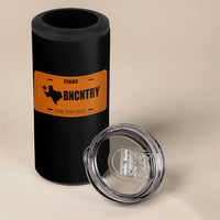 Texas 4 in 1 Can Cooler Tumbler Lone Star State Western Cowboy BNCNTRY Country - Wonder Print Shop
