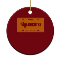 Texas Ceramic Ornament Lone Star State Western Cowboy BNCNTRY Country - Wonder Print Shop