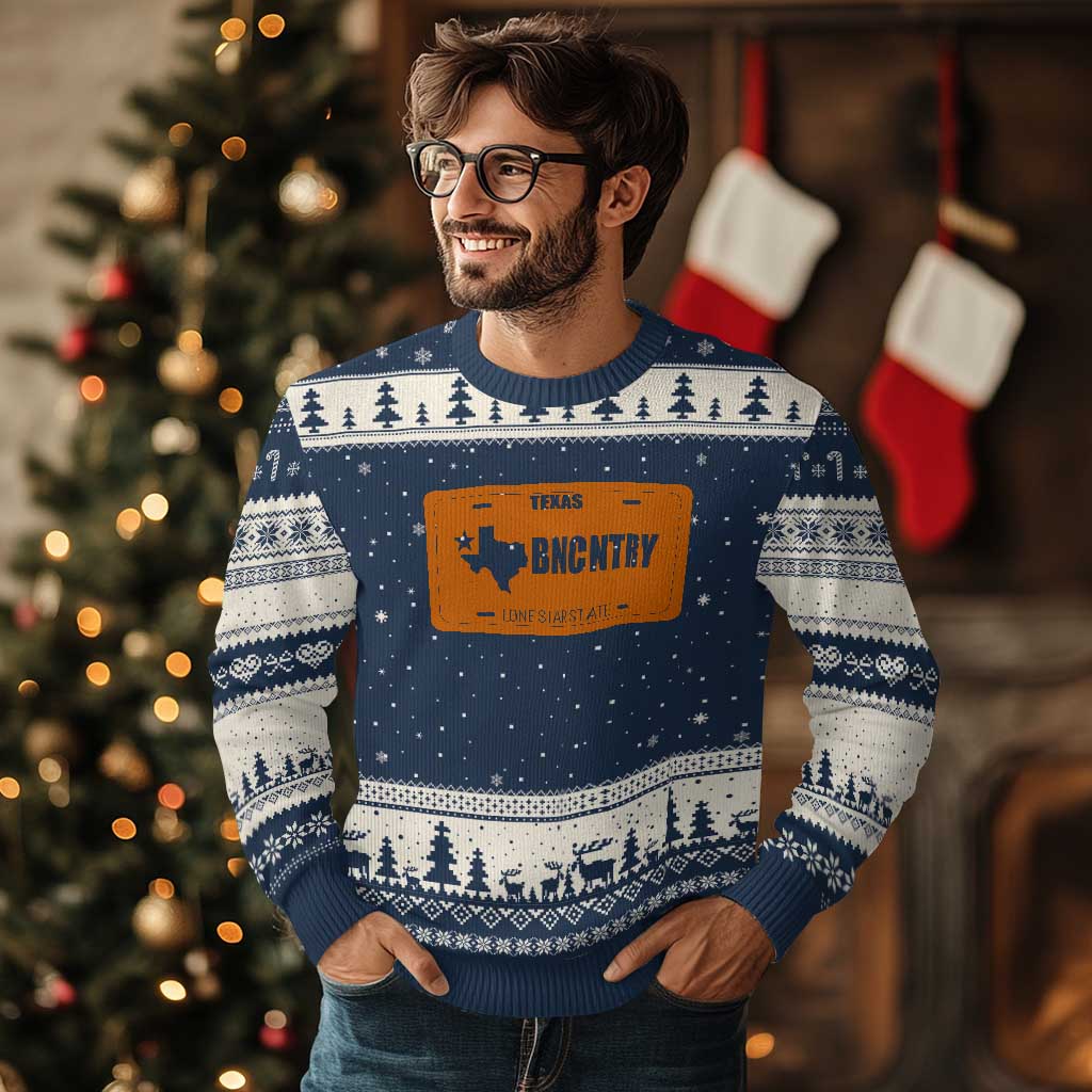 Texas Ugly Christmas Sweater Lone Star State Western Cowboy BNCNTRY Country - Wonder Print Shop
