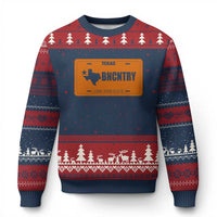 Texas Ugly Christmas Sweater Lone Star State Western Cowboy BNCNTRY Country - Wonder Print Shop