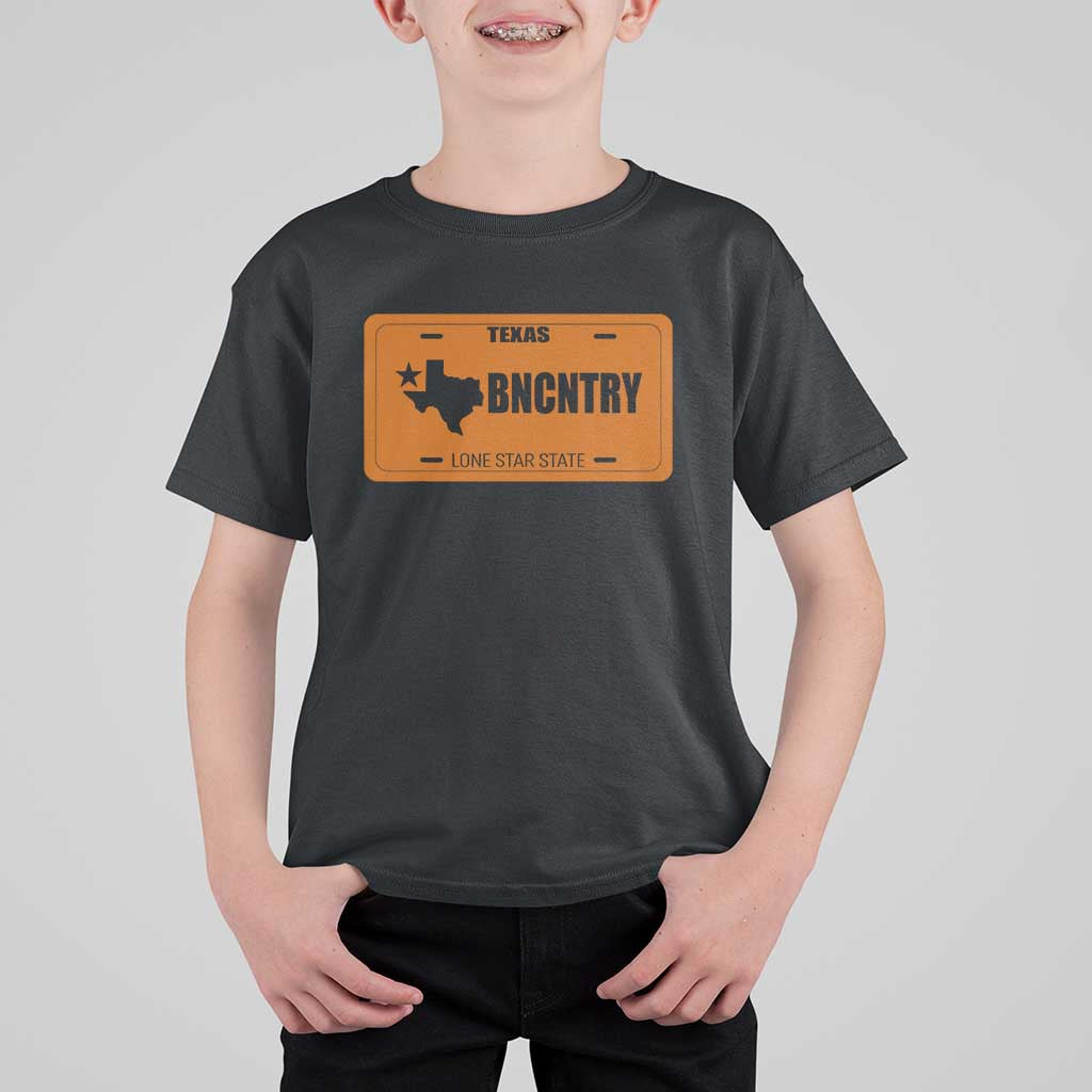 Texas T Shirt For Kid Lone Star State Western Cowboy BNCNTRY Country - Wonder Print Shop