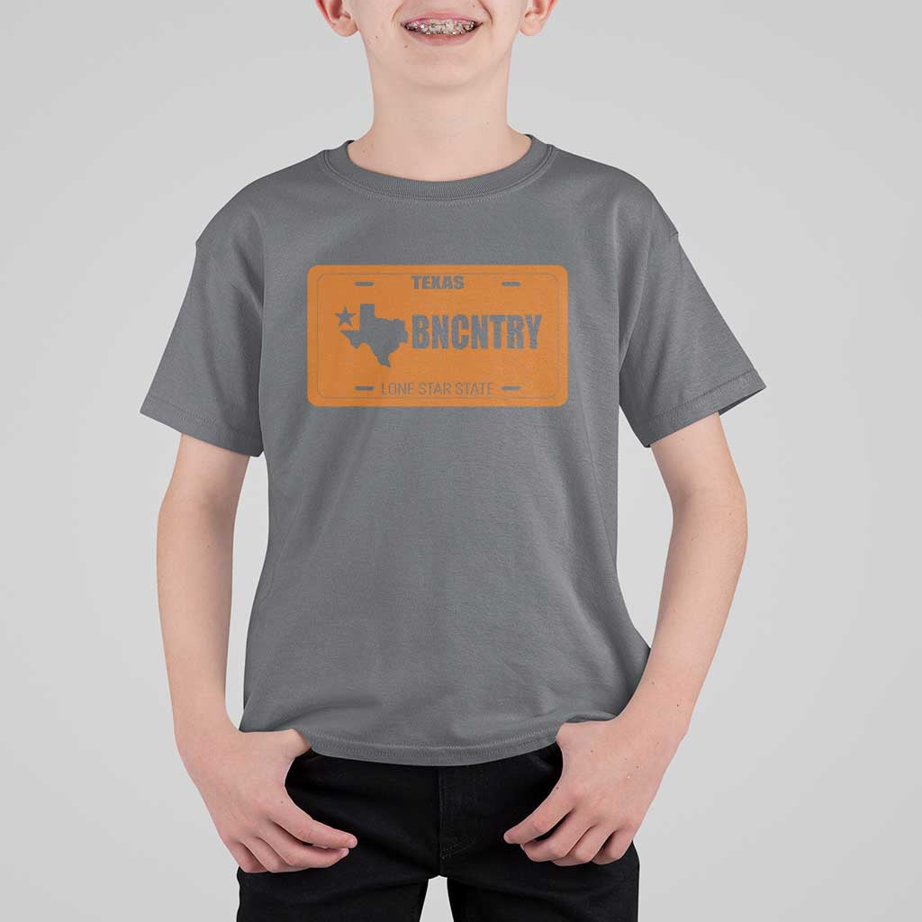 Texas T Shirt For Kid Lone Star State Western Cowboy BNCNTRY Country - Wonder Print Shop