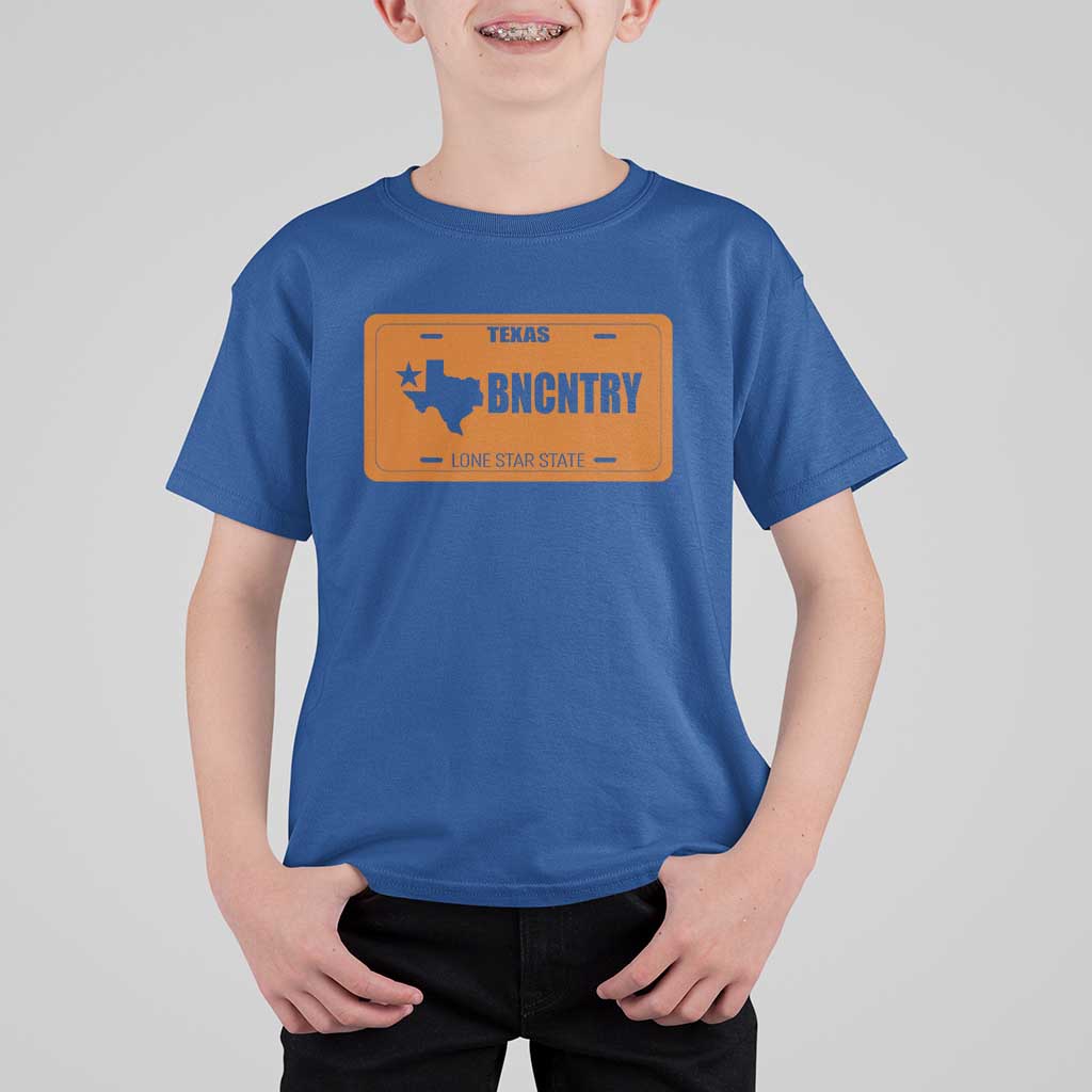 Texas T Shirt For Kid Lone Star State Western Cowboy BNCNTRY Country - Wonder Print Shop