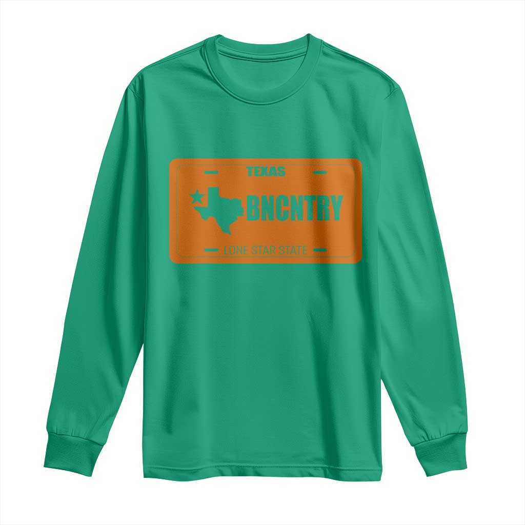 Texas Long Sleeve Shirt Lone Star State Western Cowboy BNCNTRY Country - Wonder Print Shop