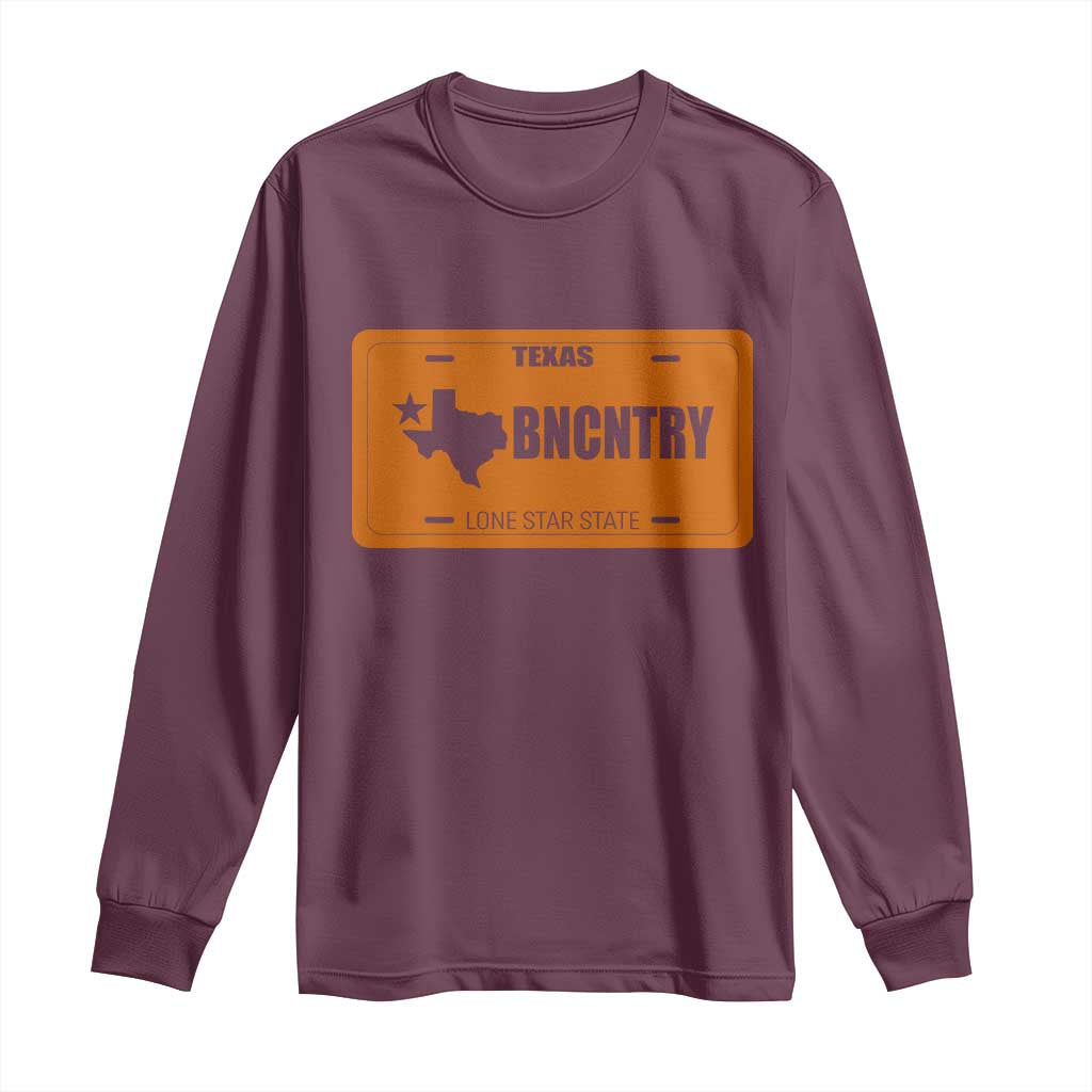 Texas Long Sleeve Shirt Lone Star State Western Cowboy BNCNTRY Country - Wonder Print Shop