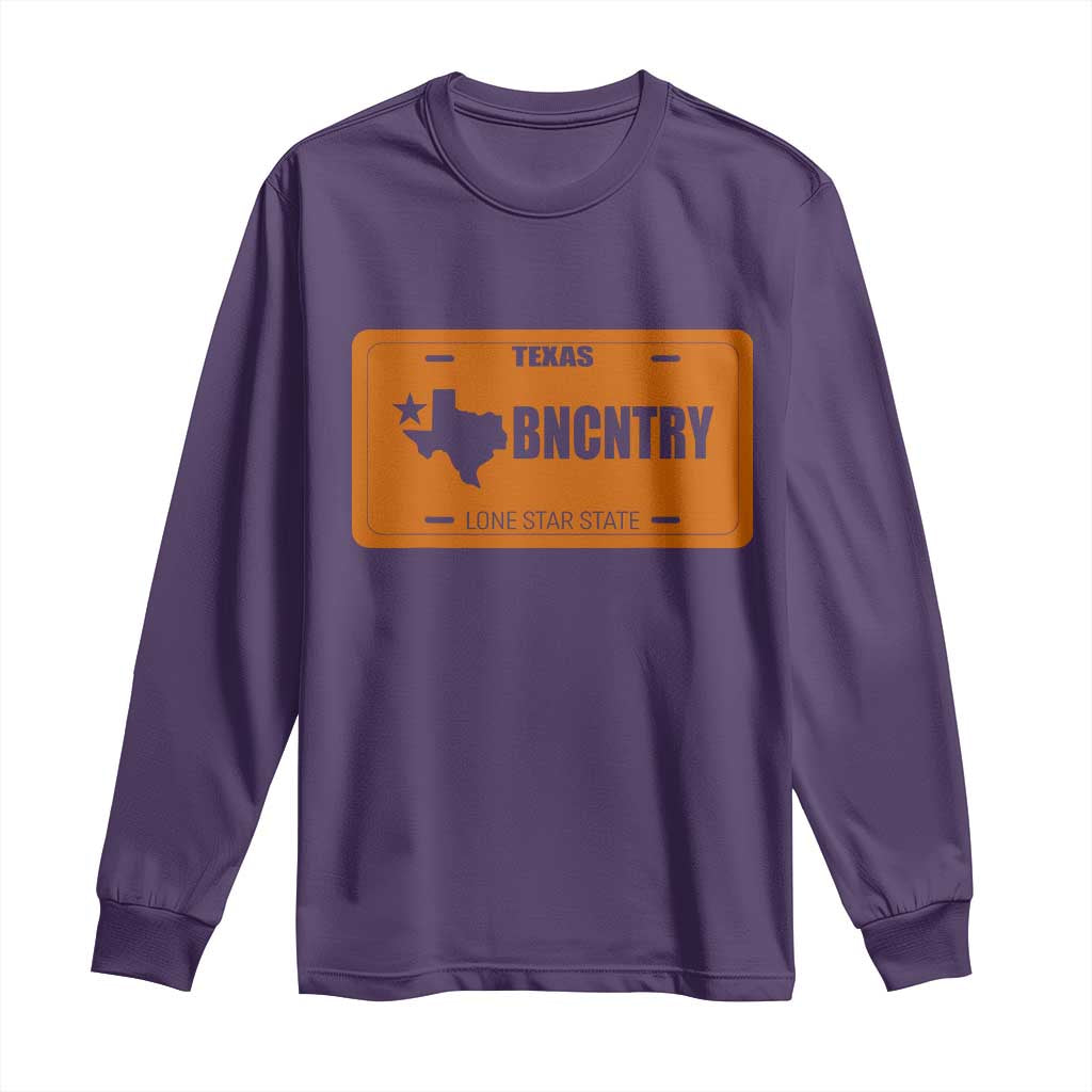 Texas Long Sleeve Shirt Lone Star State Western Cowboy BNCNTRY Country - Wonder Print Shop