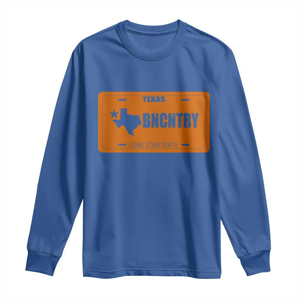 Texas Long Sleeve Shirt Lone Star State Western Cowboy BNCNTRY Country - Wonder Print Shop